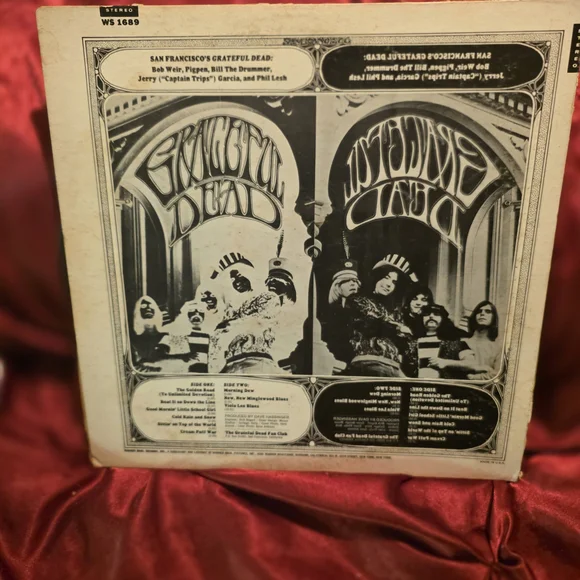 Grateful Dead Vinyl Album Cover